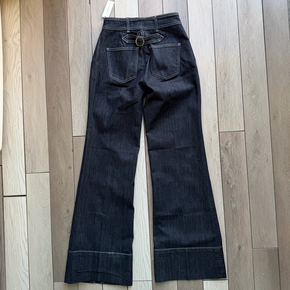 Maeve Anthropologie High-Rise Wide Leg
Cuff Jeans - Picture 8 of 9